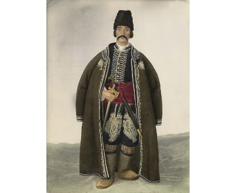  MITREITER, TORVALD (19TH CENTURY) Serbian Officer , variously inscribed in Cyrillic, titled twice, once in Cyrillic, and num