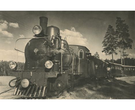  GRACHEV, MIKHAIL (1916-2009) Children's Railway Built by Schoolchildren , stamped twice with the photographer's stamp and ti