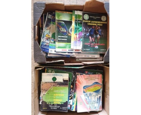 GAA: An extensive Collection of Programmes covering Club and County Games , Hurling and Football from the 80's, 90's and 2000