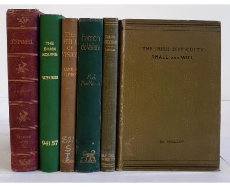 Irish Interest: Daniel O'Connell and the Revival of National Life in Ireland by Robert Dunlop, 1900; Canon Sheehan-a sketch o