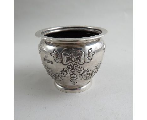 A silver vase, Birmingham 1906 by Boots Pure Drug Company, 54g