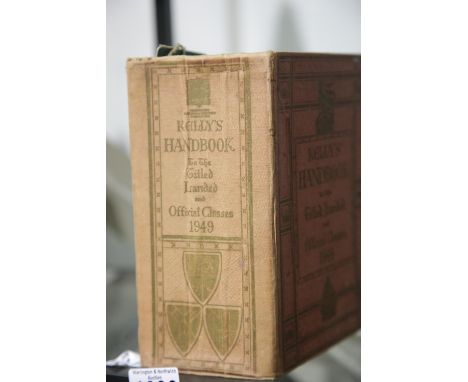 1949 copy of Kelly's handbook to the titled, landed and official classes. P&amp;P Group 3 (£25+VAT for the first lot and £5+V