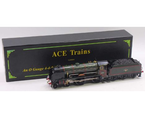 ACE Trains 0-gauge 4-4-0 loco &amp; tender ‘ Schools’ Class, ‘Shrewsbury’ No.30921.0-20v DC. Transfers of the numbers on the 