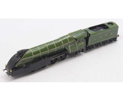 A 00 gauge kit built LNER P2 class in LNER lined green, running No. 2006, Wolf of Badenoch, fitted with non proto typical ext