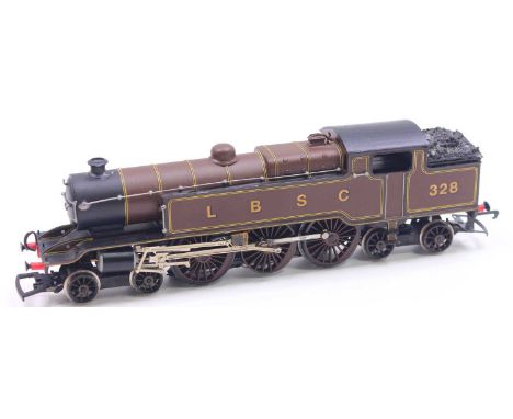 00 gauge kit built Bilington L class 4-6-4T, built from a white metal kit, in LBSCR lined umber livery, no.328, fitted with a