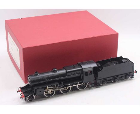 SanCheng 0 gauge finescale LMS 2-6-0 "Crab", in plain black livery, fitted with the standard SanCheng motor and gearbox, cove