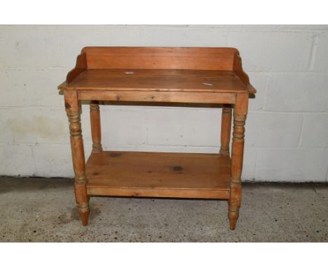 VINTAGE PINE WASH STAND, WIDTH APPROX 87CM