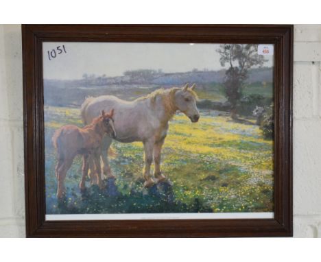 PRINT OF A HORSE