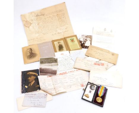 A group of medals and papers of Lieutenant Roy Matthew Hadingham, "C" Coy, 2nd/4th (City of Bristol) Battalion, The Glouceste