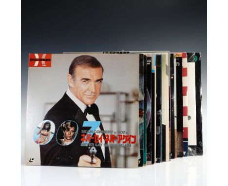This 17-piece LaserDisc movie lot features a compelling mix of classic and cult films, led by Never Say Never Again starring 