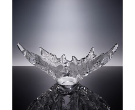 Inspired by the tree-lined grandeur of Paris' most iconic avenue, the Champs Elysees bowl by Lalique is a striking representa
