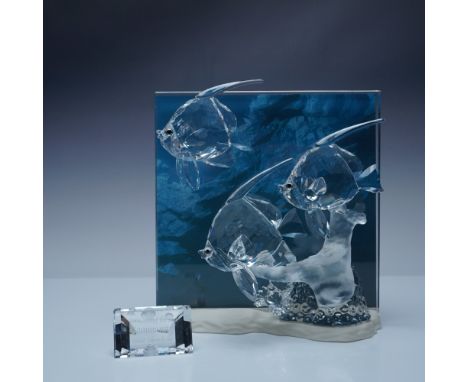 Swarovski Crystal Society (SCS) "Wonders of the Sea: Community" figurine, designed by Heinz Tabertshofer. Released in 2007 as