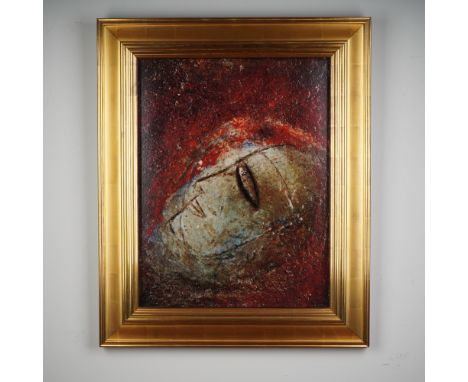 A limited edition giclee on archival paper titled The Poet by acclaimed mystical expressionist artist Jamali. This evocative 