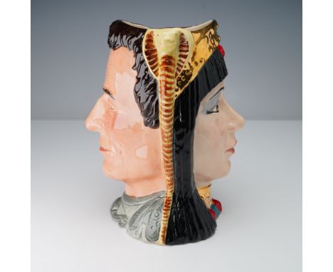 This intricately sculpted Royal Doulton character jug from the Star-Crossed Lovers Collection portrays the legendary figures 