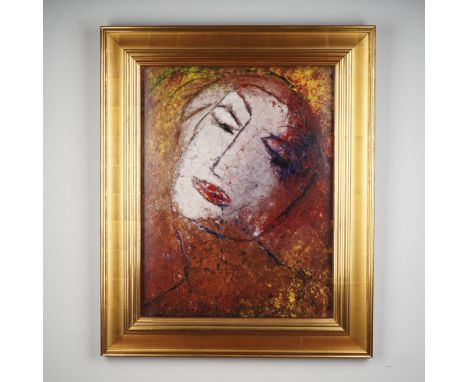 A compelling limited edition giclee print on archival paper titled Persepolis by the artist Jamali. This richly textured port