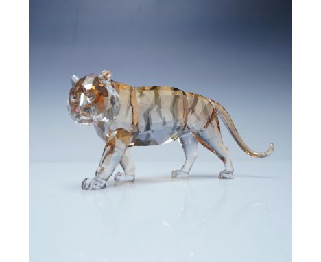 Stunning Swarovski SCS Endangered Wildlife Tiger, released in 2010 as part of the Swarovski Crystal Society's limited-edition