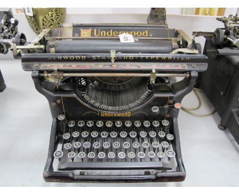 Underwood Standard Typewriter No 3.