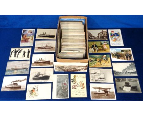 Postcards, a mixed collection of approx. 650 cards of UK & foreign topographical, and subject cards, inc. Russo/Jap War (rema