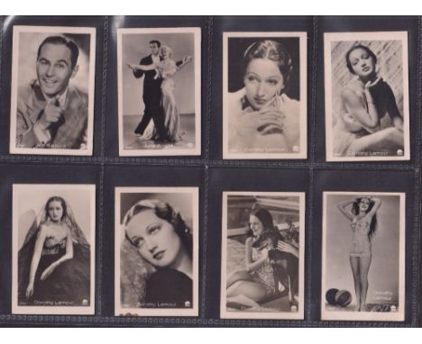 Cigarette cards, Egypt, Athanassacopoulu, Film Star Series 3, 'M' size, a collection of 115 cards all for artists with initia