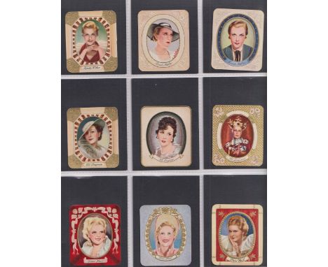 Cigarette cards, Germany, Garbaty, Gallery of Modern Beauty, 'M' size (set, 300 cards) (gd)