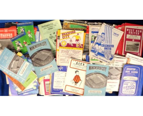 Football programmes, a collection of approx. 250 1960's programmes, wide range of clubs inc. Peterborough, Southport, West Ha