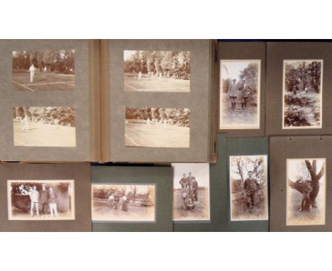 Photographs, a large qty. (100s) of b/w images dating from approx. 1890 to 1940s mainly showing school boys playing sports an