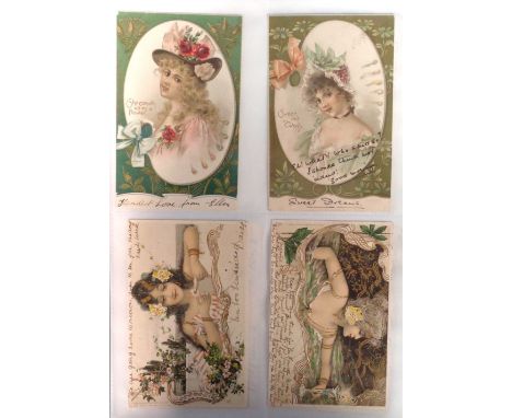 Postcards, Tuck, a mixed Tuck published selection of approx. 82 cards from various series. Cards arranged in series order, an