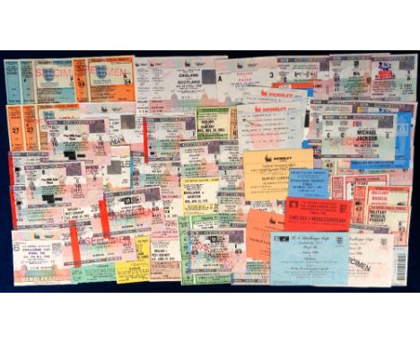 Football & other tickets, Wembley Stadium, a collection of 60+ tickets including several specimen, stewards and unused exampl