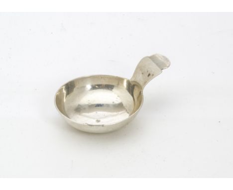 A 1930s silver trifid handled tea caddy spoon by Ward Brothers  