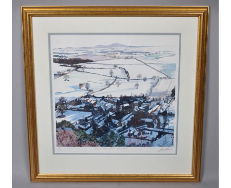 A Framed Limited Edition Print, "The Wrekin from Grinshill" By Francis Carr, 5/100, 31x29cm 