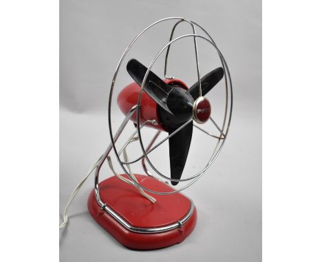 A Vintage Pifco Table Fan, 28cm High 