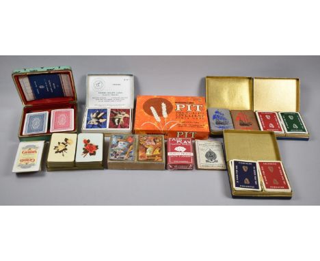 A Collection of Playing Cards and Card Games to Include Guinness Advertising 