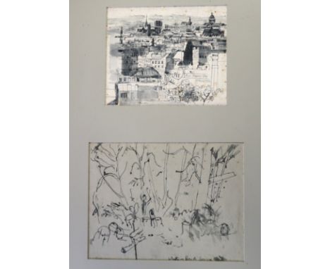 TOM H SHANKS RSW RGI PAI various works, unframed, watercolour, pencil and ink (A lot) Condition Report: Available upon reques
