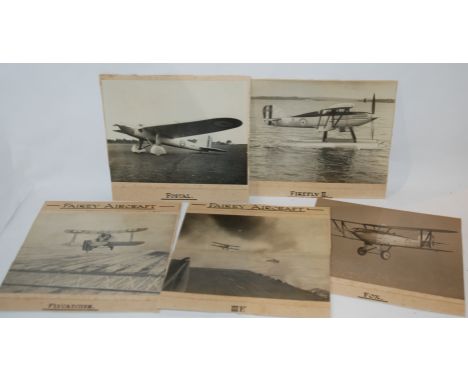 Five various vintage aircraft photographs (5) Condition Report: Available upon request