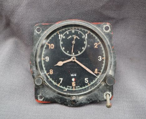 An Air Ministry pattern MK111A aircraft dashboard clock No. 6400/36 by S. Smith &amp; Sons (MA) Ltd London, Ref. No. 6A/676, 