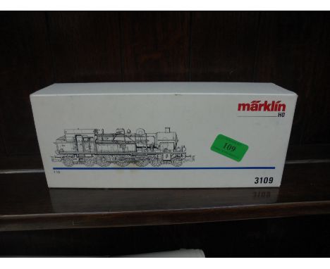 Marklin HO steam engine number 3109 in original box