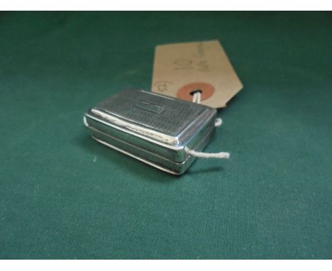 Light Georgian vinaigrette (maker E.S Edward Smith)
