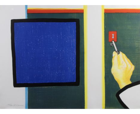 Roger RAVEEL (1921-2013) Lithograph Genesis 32. Signed and numbered 11/80, 1969. Lithografie Genesis 32. Gesigneerd en genumm