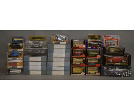 20 boxed diecast models by Corgi, Matchbox, EFE and others, in various different scales, including a Dinky 297 Silver Jubilee