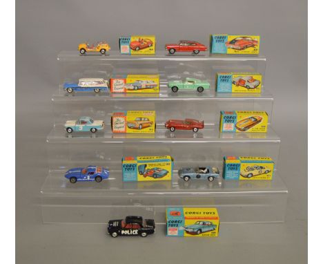 8 boxed Corgi Toys including&nbsp; 231 Triumph Herald, 242 Ghia Fiat 600 'Jolly', 252 Rover 2000, 263 Marlin Rambler, 318 Lot
