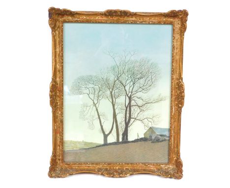 After Cyril W Duon. Sunrise in Ireland, coloured print, in elaborate gilt frame, 45cm x 34cm. 