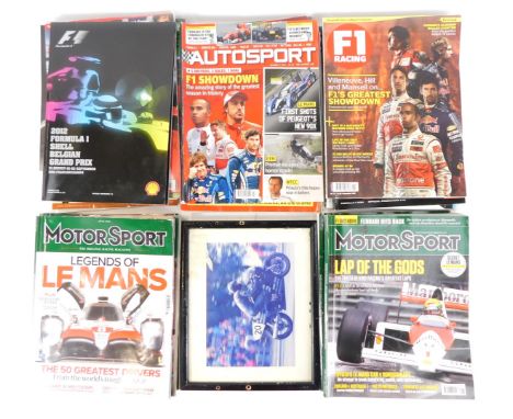 F1 and other magazines, Motor Sport official programme of London 2012 Olympic games, Men's Health, F1 Racing, Auto Sports, BR