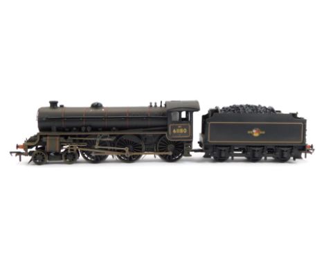 A Bachmann Branchline OO gauge Thompson Class B1 locomotive, 61180, BR lined black (weathered), 4-6-0, 31-716.