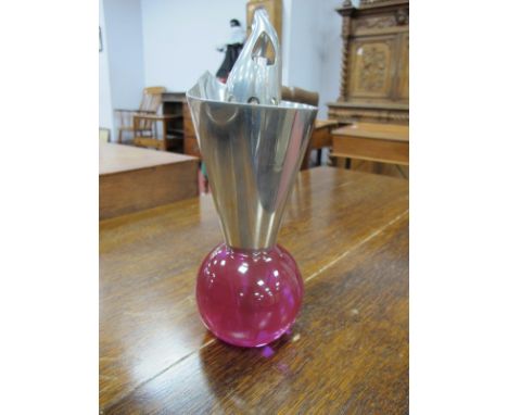 A Lampe Berger 'Olympic Torch' Fragrance Lamp, Limited Edition No. 5639, boxed.