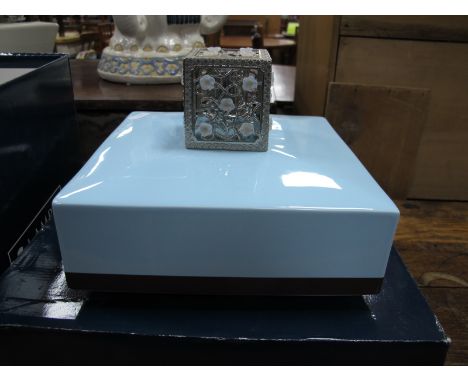 A Lampe Berger 'Versailles' Fragrance Lamp, No. 5616, boxed.
