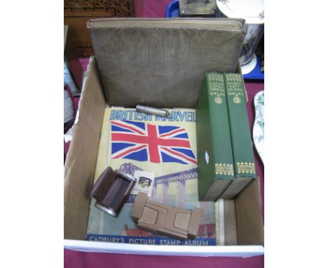An Early XX Century Album of Sketch and Verse, featuring many images, photographs etc, British Marvels Cadbrury's album, appe