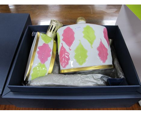 A Lampe Berger 'Oree' Fragrance Lamp, No. 5639, boxed.