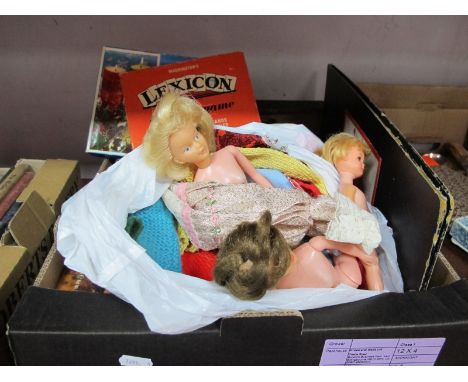 A Quantity of Playing Cards, dominoes, Palliutoy dolls, games, stylaphone:- One Box.