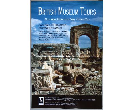 A collection of Museum posters including travel posters, posters from the British Museum (Chinese Jade), German Renaissance, 