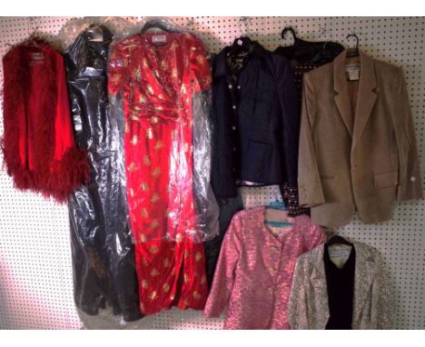 A LARGE COLLECTION OF WOMEN’S DESIGNER CLOTHES INCLUDING ISSEY MIYAKI AND YVES SAINT LAURENT (QTY)Modern, including Ralph Lau